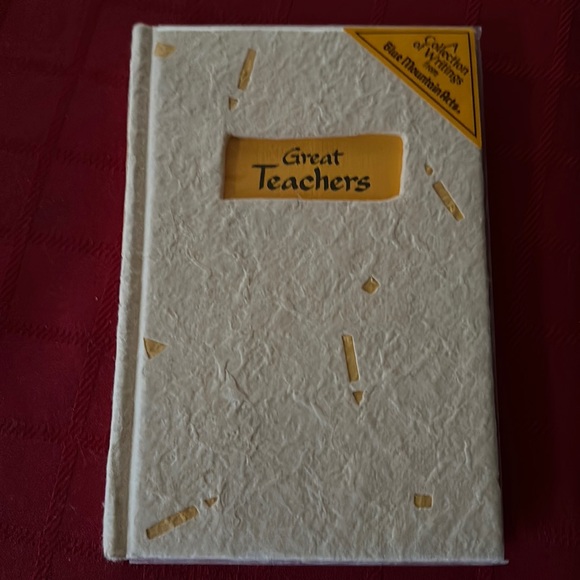 Other - Blue Mountain Arts Great Teachers book in wrapper.A collection of writings. NWT